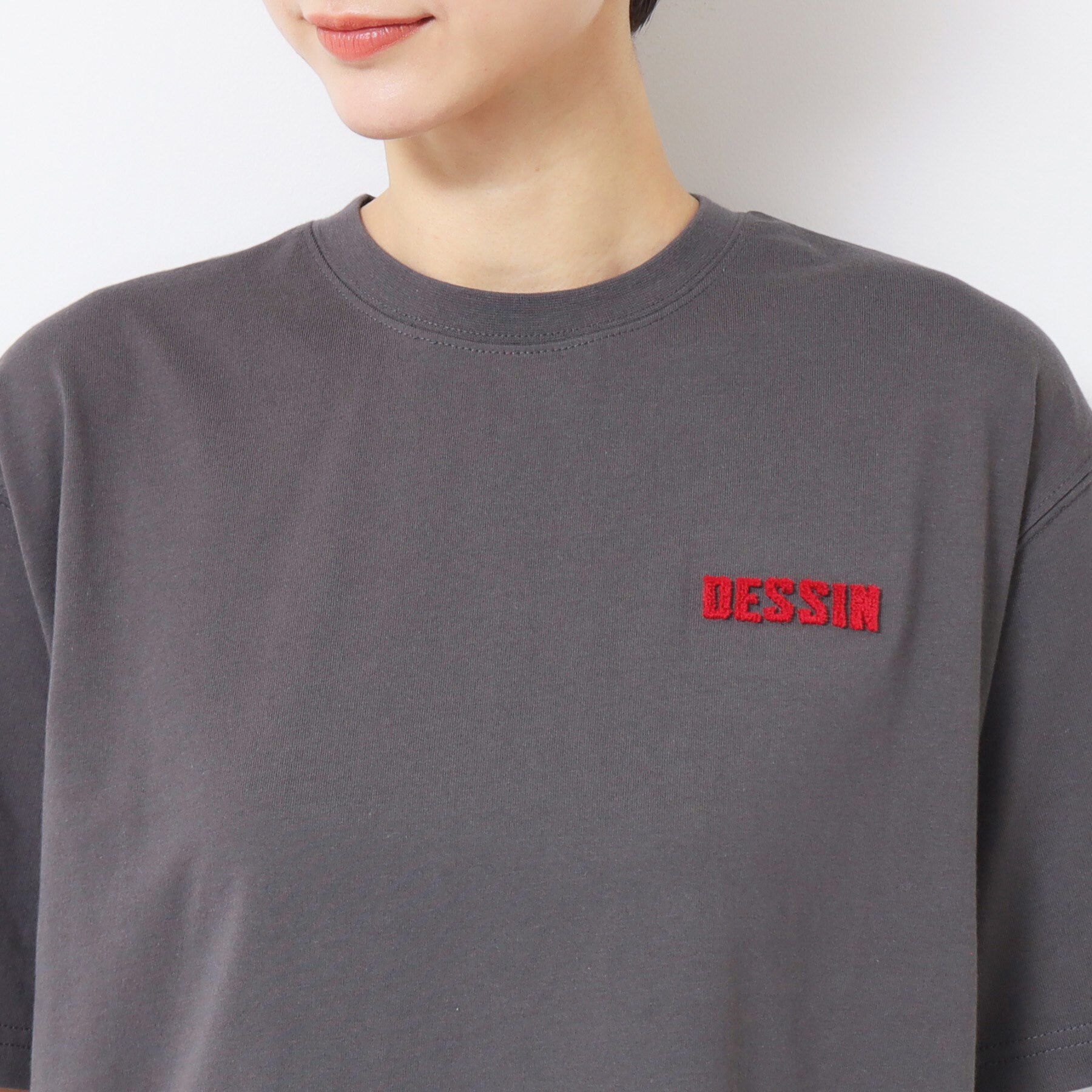 Dessin「【ユニセックス・洗える】タフティングTシャツ」|Tシャツ・カットソー|