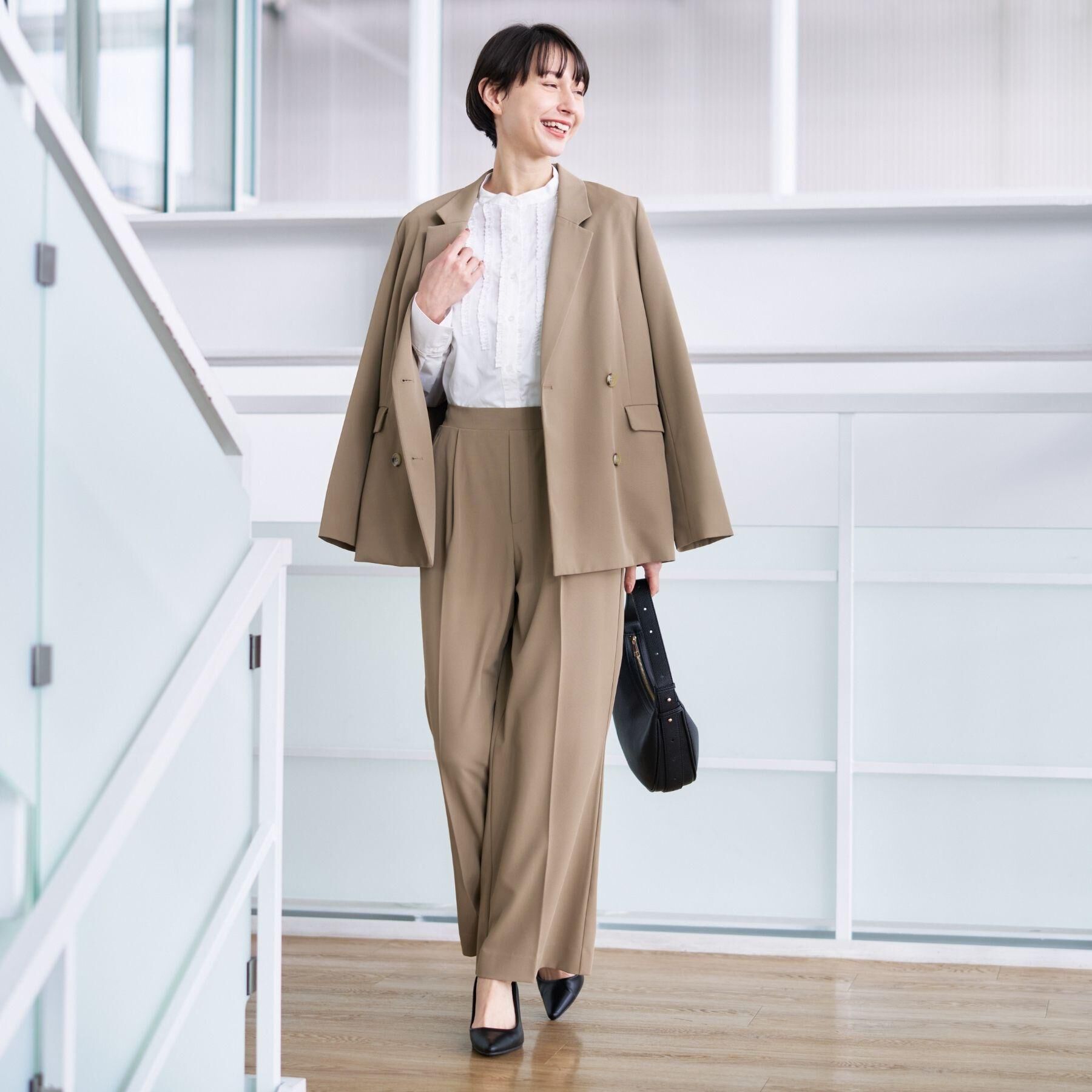 Dessin「【入卒/セレモニー/お仕事/セットアップ可能】ダブルジャケット」|テーラードジャケット|