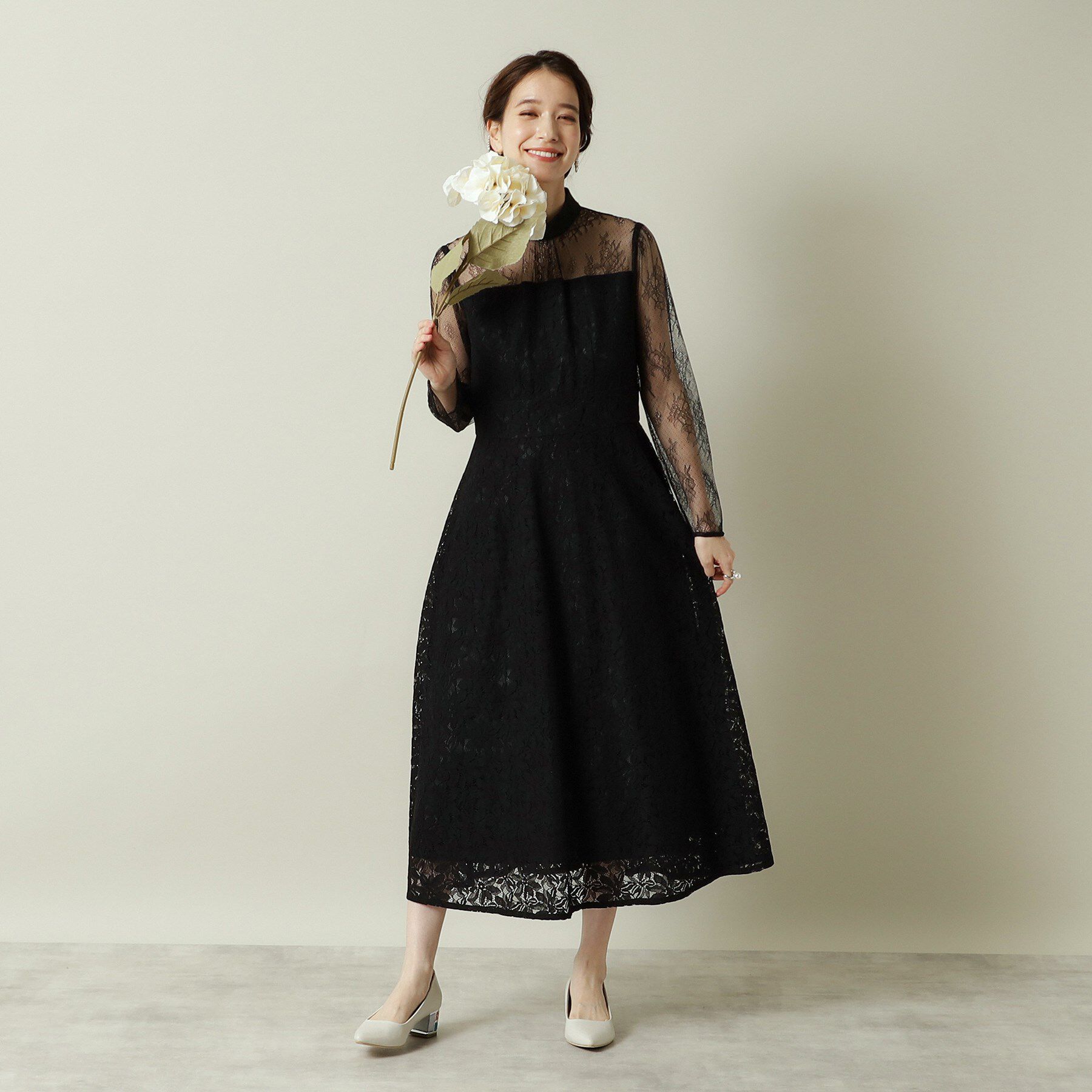 ITS&rsquo;DEMO「【結婚式・パーティに】レースワンピース＜ドレスコレクション＞」|ワンピース|