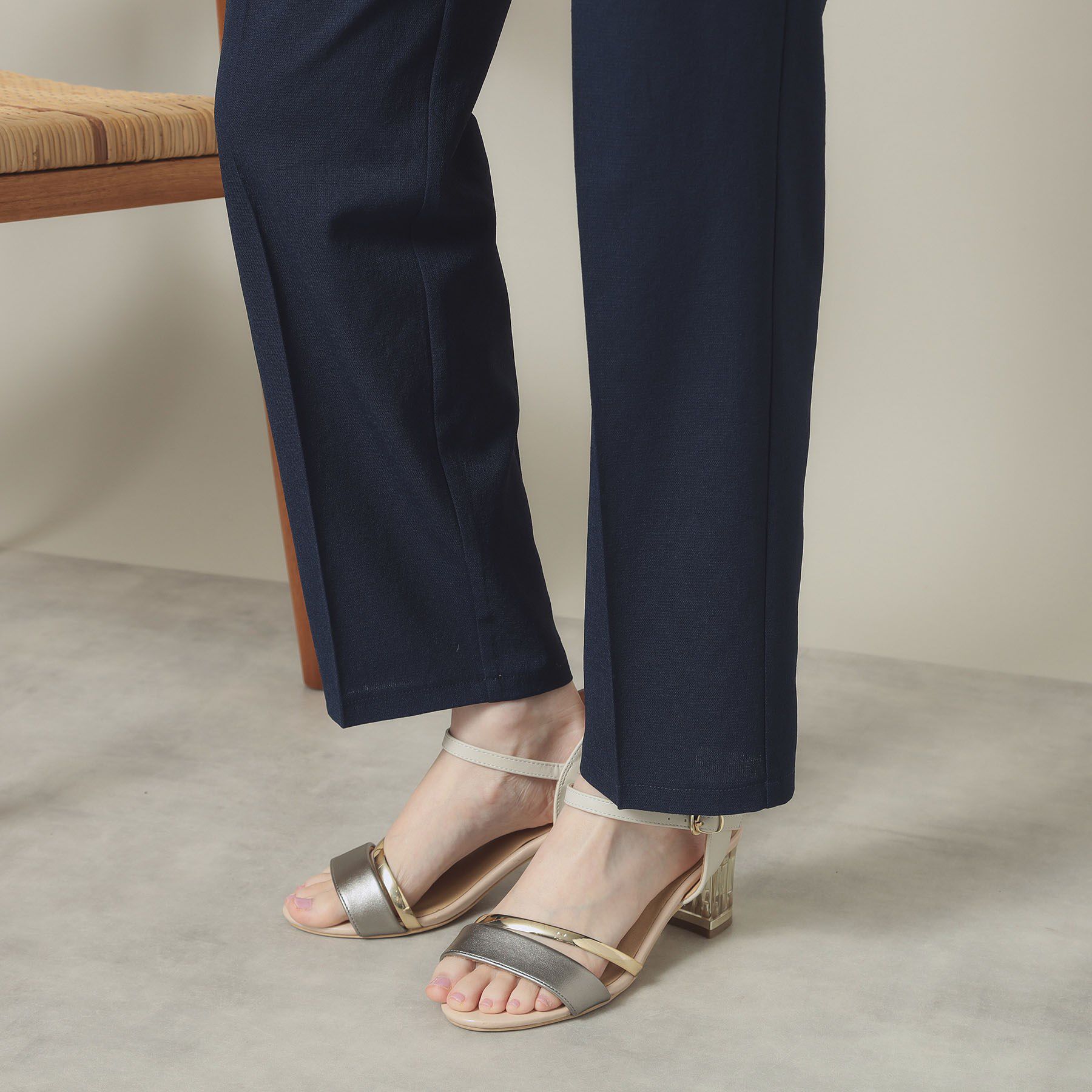 ITS&rsquo;DEMO「【手洗い可】麻調メッシュパンツ」|その他|