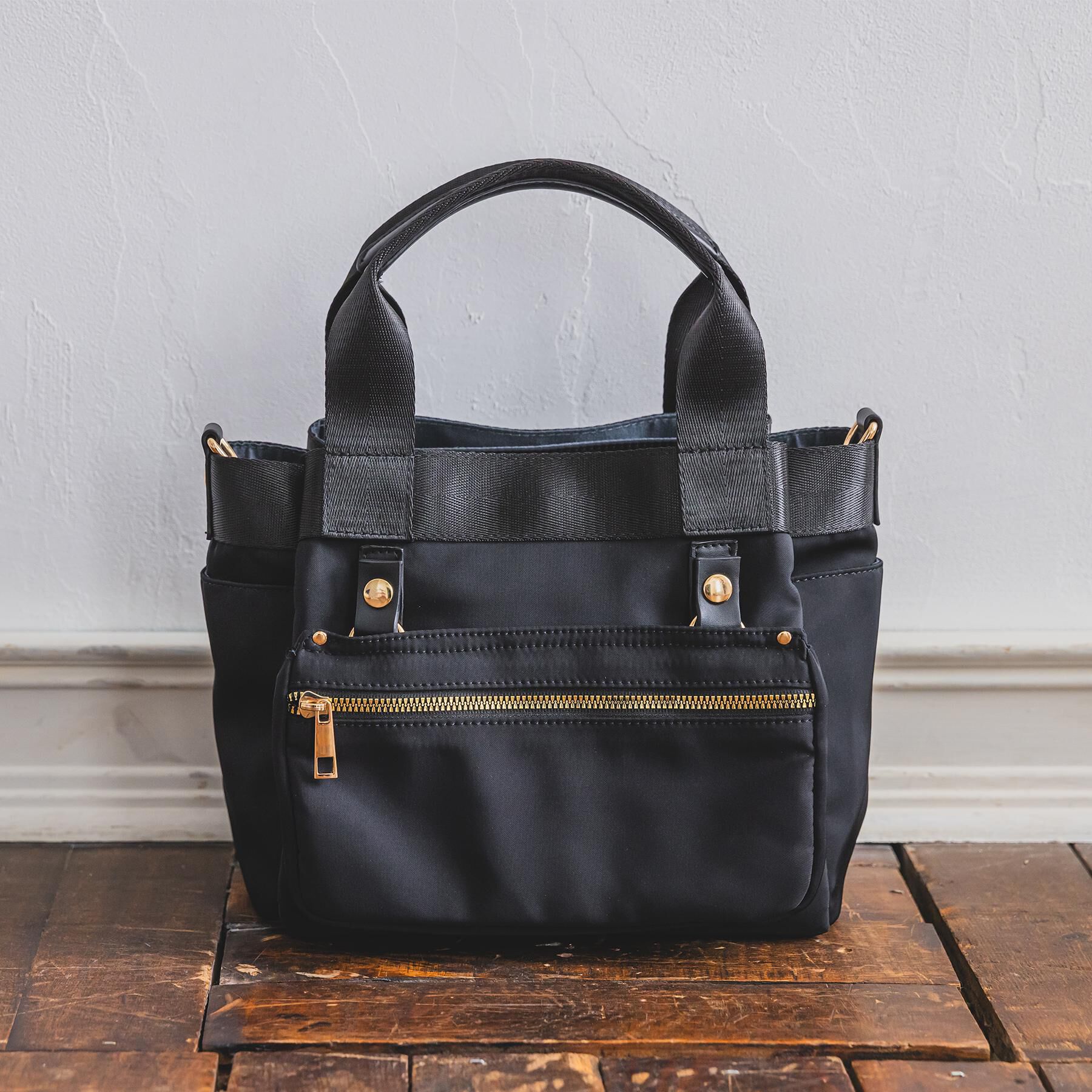 ITS&rsquo;DEMO「着脱ポケット2WAYミニトート」|ハンドバッグ|