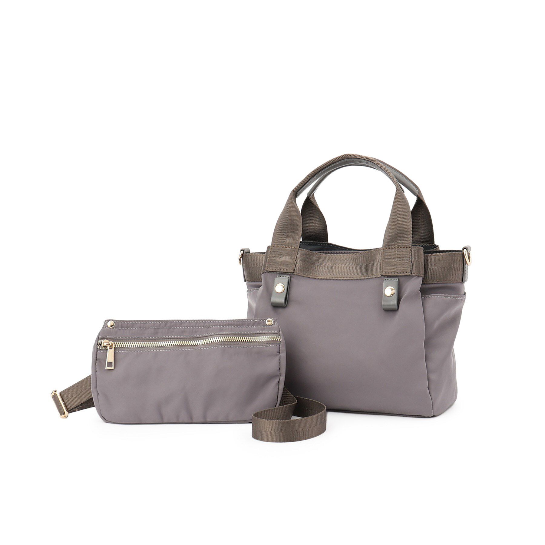 ITS&rsquo;DEMO「着脱ポケット2WAYミニトート」|ハンドバッグ|