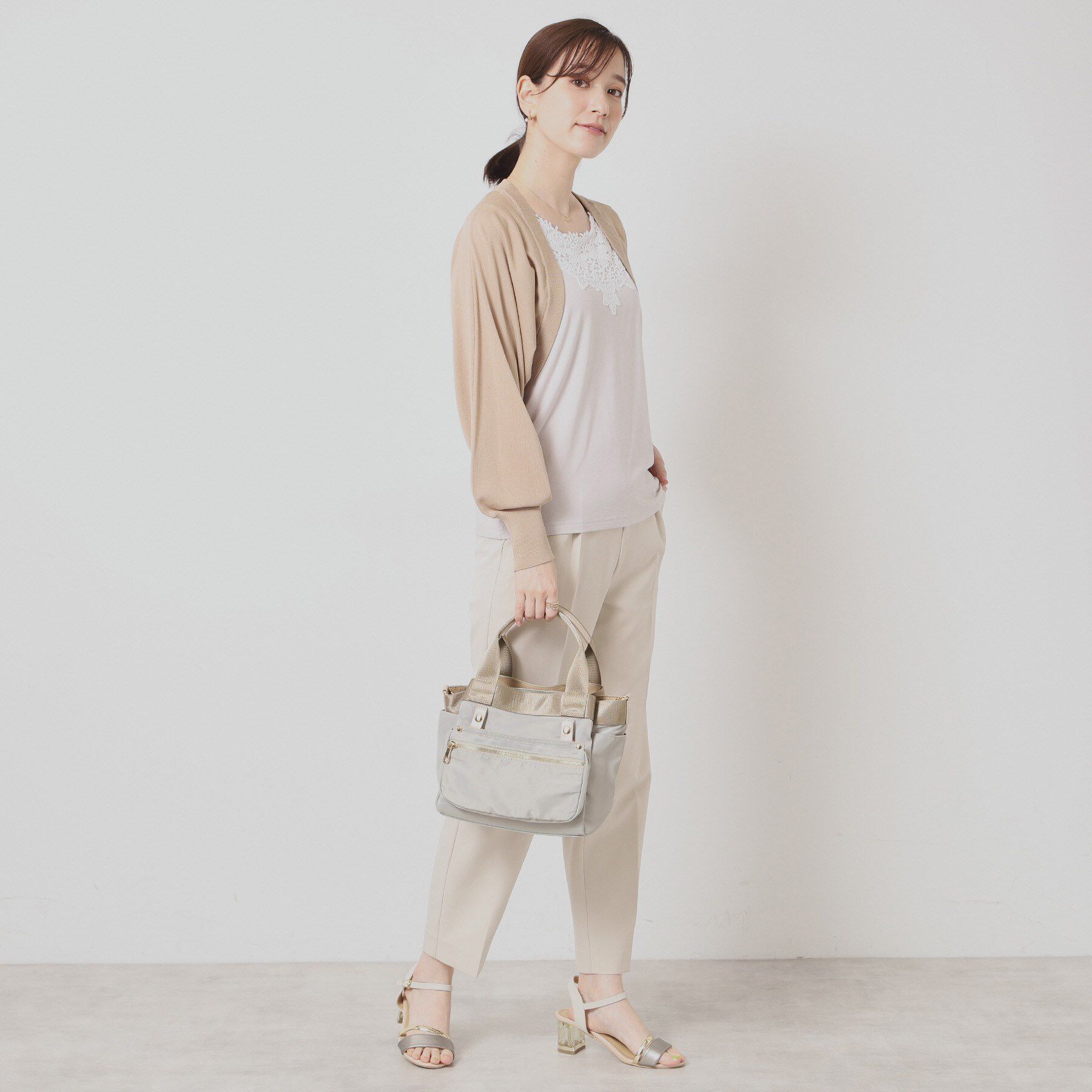 ITS&rsquo;DEMO「着脱ポケット2WAYミニトート」|ハンドバッグ|