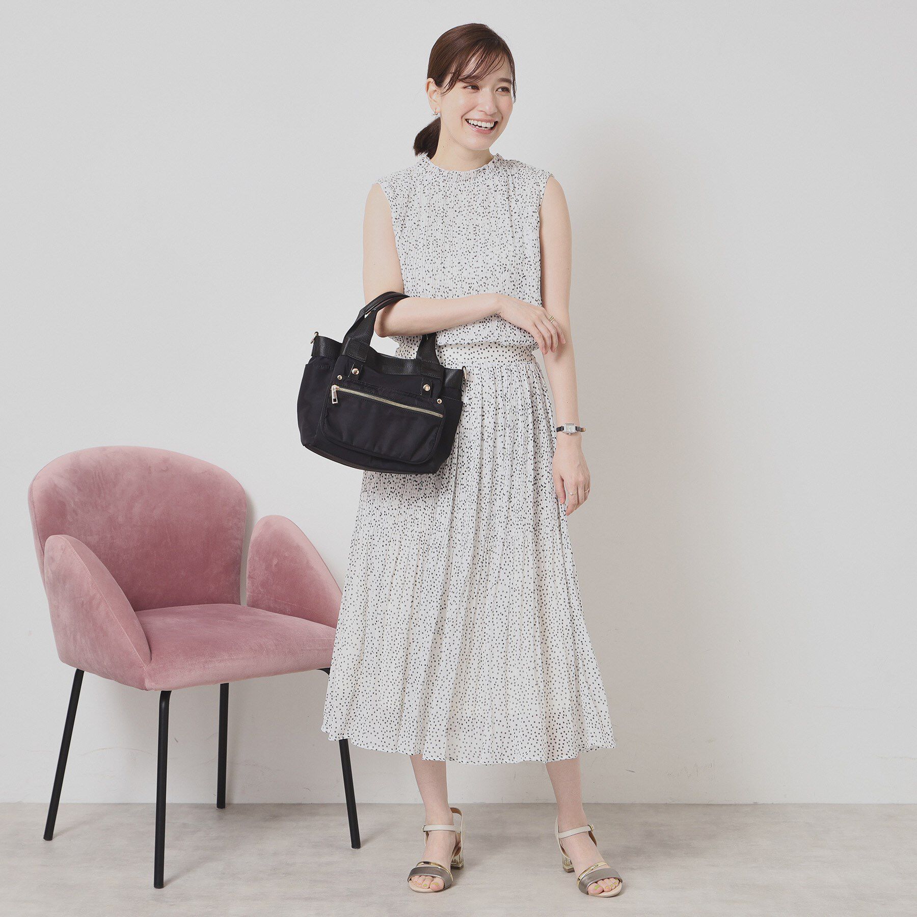 ITS&rsquo;DEMO「着脱ポケット2WAYミニトート」|ハンドバッグ|