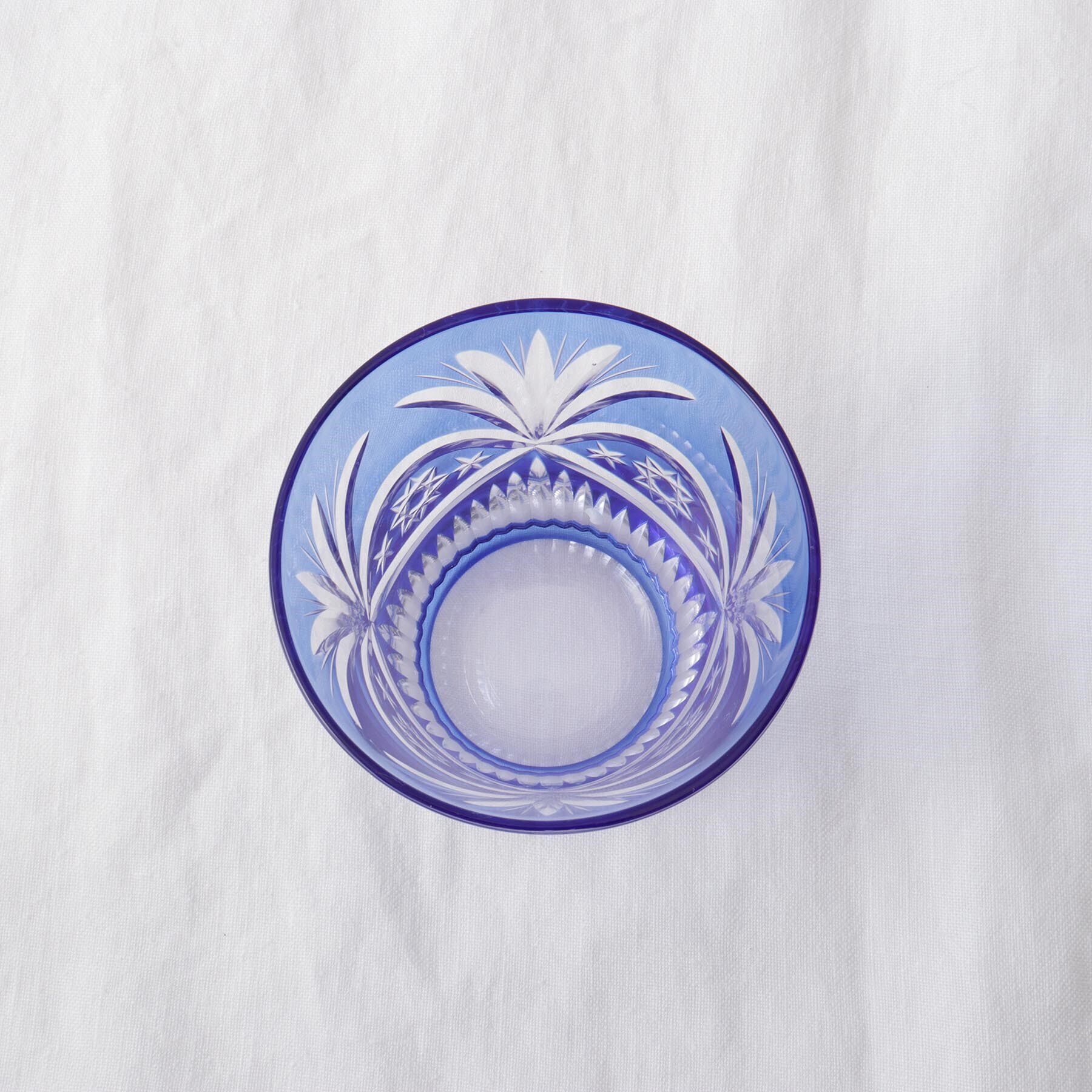 212 KITCHEN STORE「ロイヤルクラウン カットグラス ブルーオーシャン」|グラス・マグカップ|