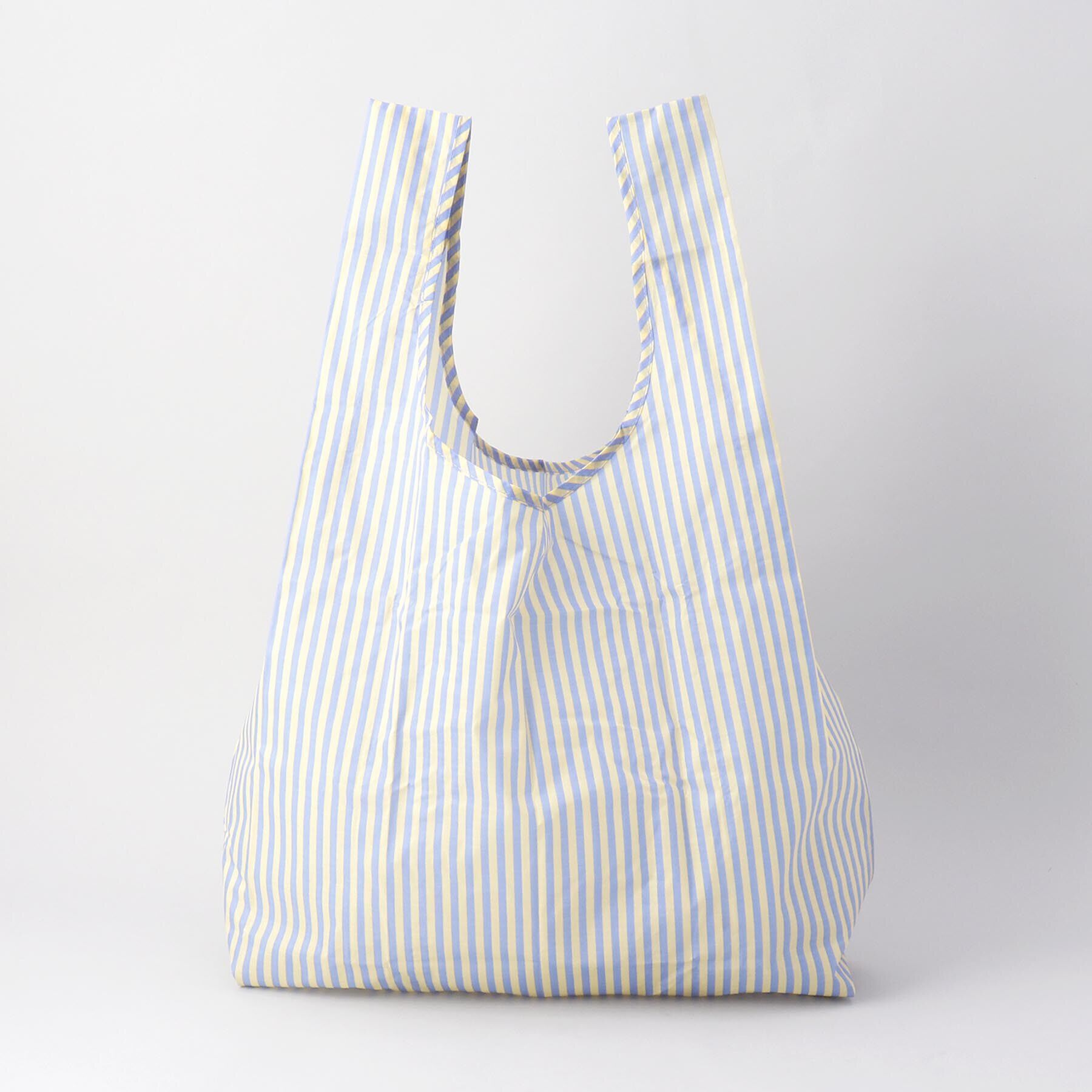 212 KITCHEN STORE「◆スタンダードエコバッグ ブルー&times;イエローストライプ ＜BAGGU バグゥ＞」|その他|
