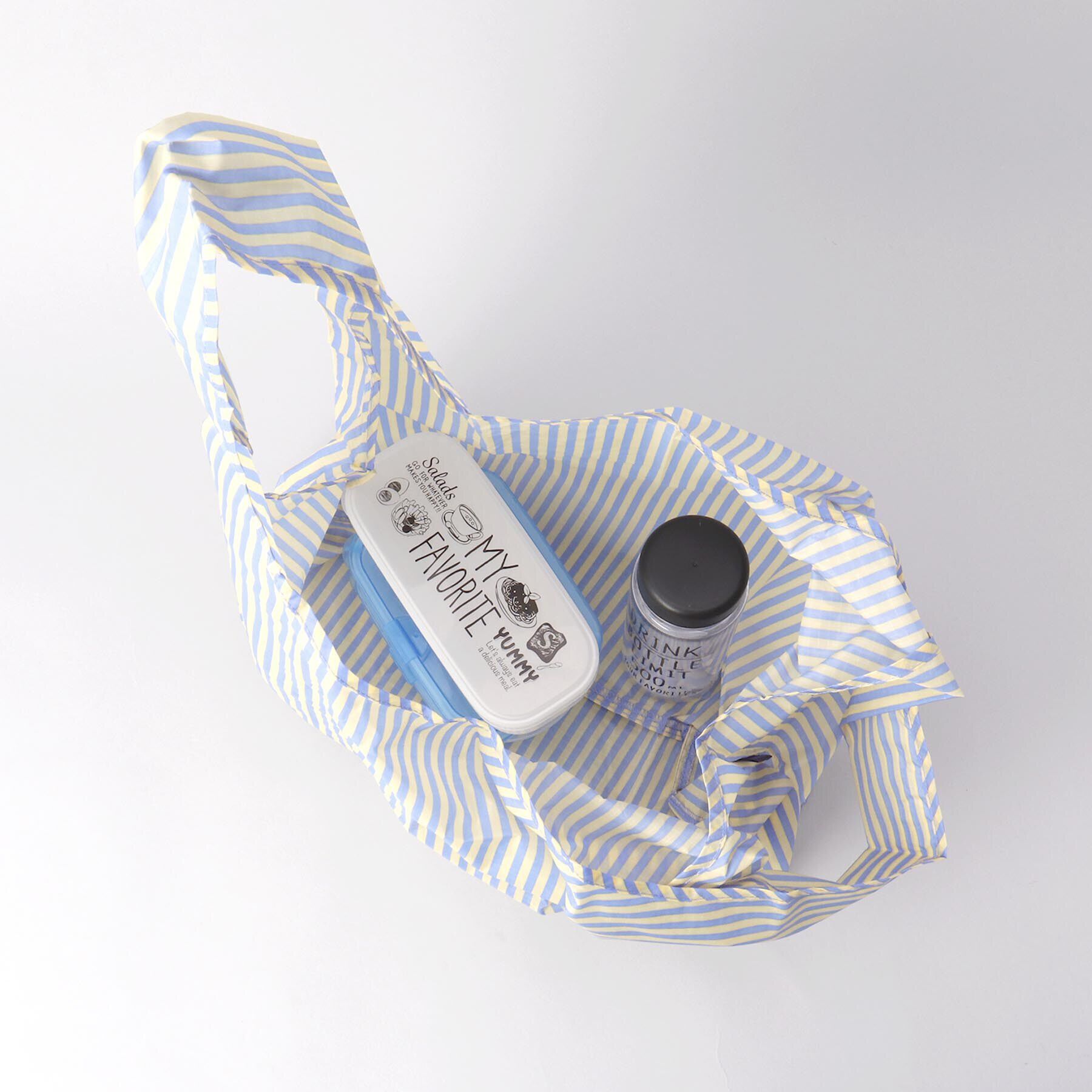 212 KITCHEN STORE「◆スタンダードエコバッグ ブルー&times;イエローストライプ ＜BAGGU バグゥ＞」|その他|
