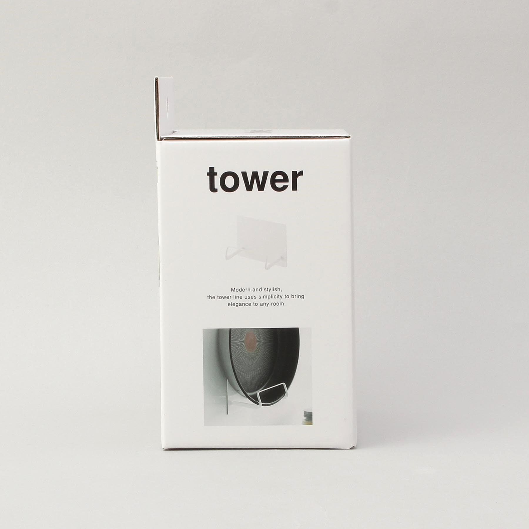 212 KITCHEN STORE「マグネットフライパンホルダー WH 山崎実業 ＜tower タワー＞」|食器・キッチングッズ|