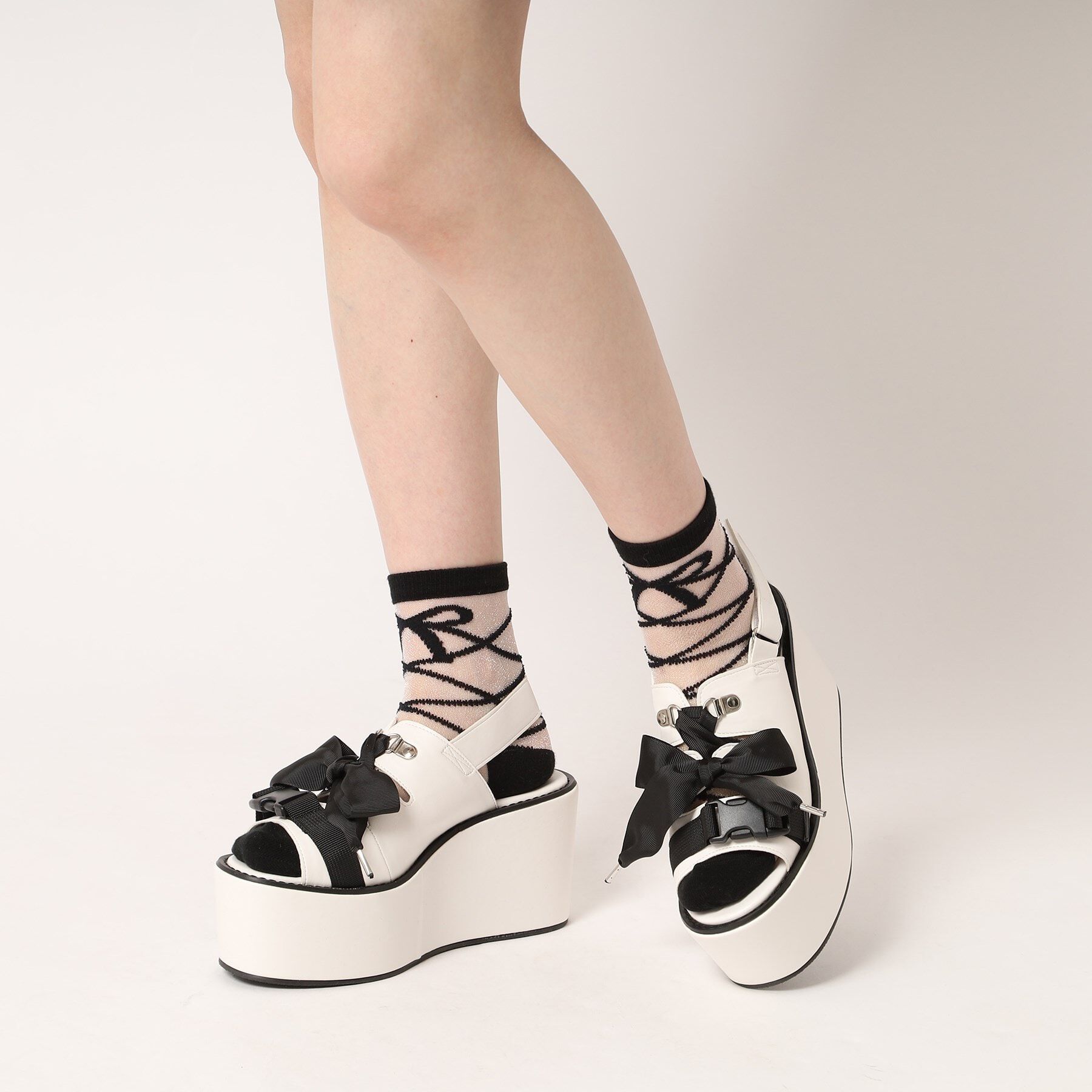 csT&P「厚底レースアップサンダル」|サンダル|