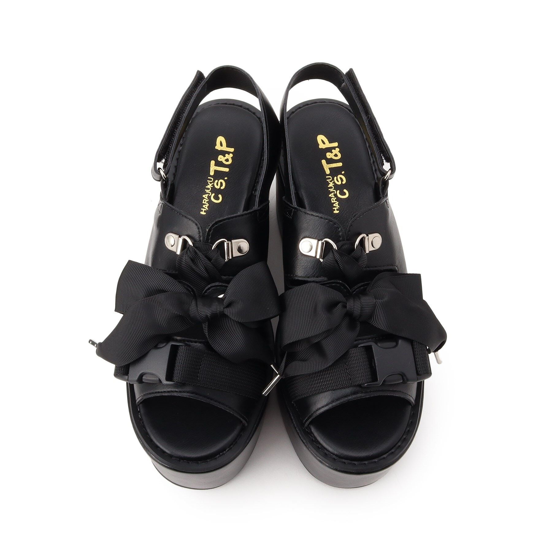 csT&P「厚底レースアップサンダル」|サンダル|