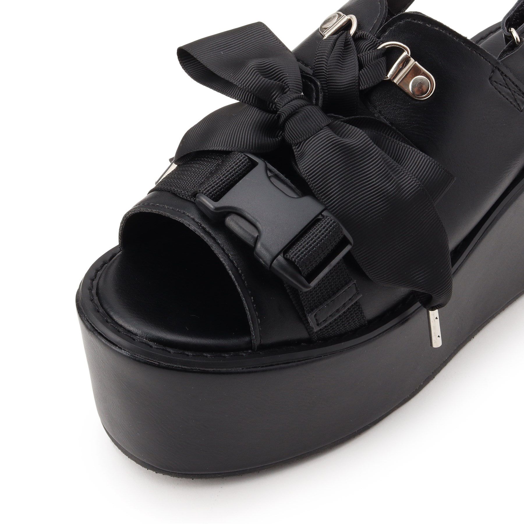 csT&P「厚底レースアップサンダル」|サンダル|