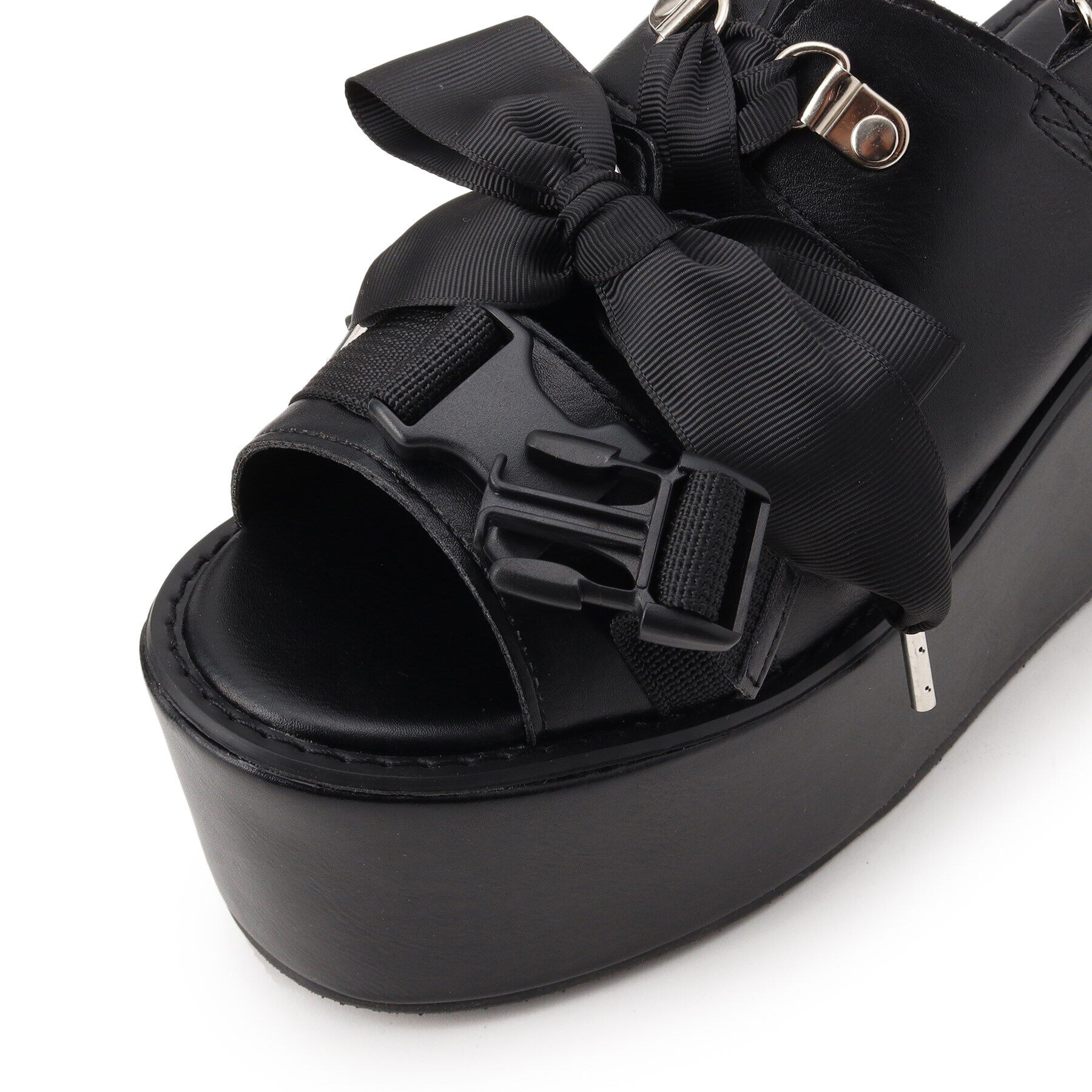 csT&P「厚底レースアップサンダル」|サンダル|