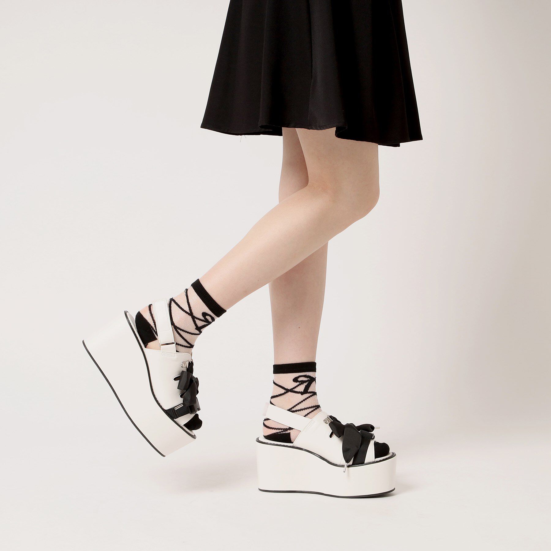 csT&P「厚底レースアップサンダル」|サンダル|