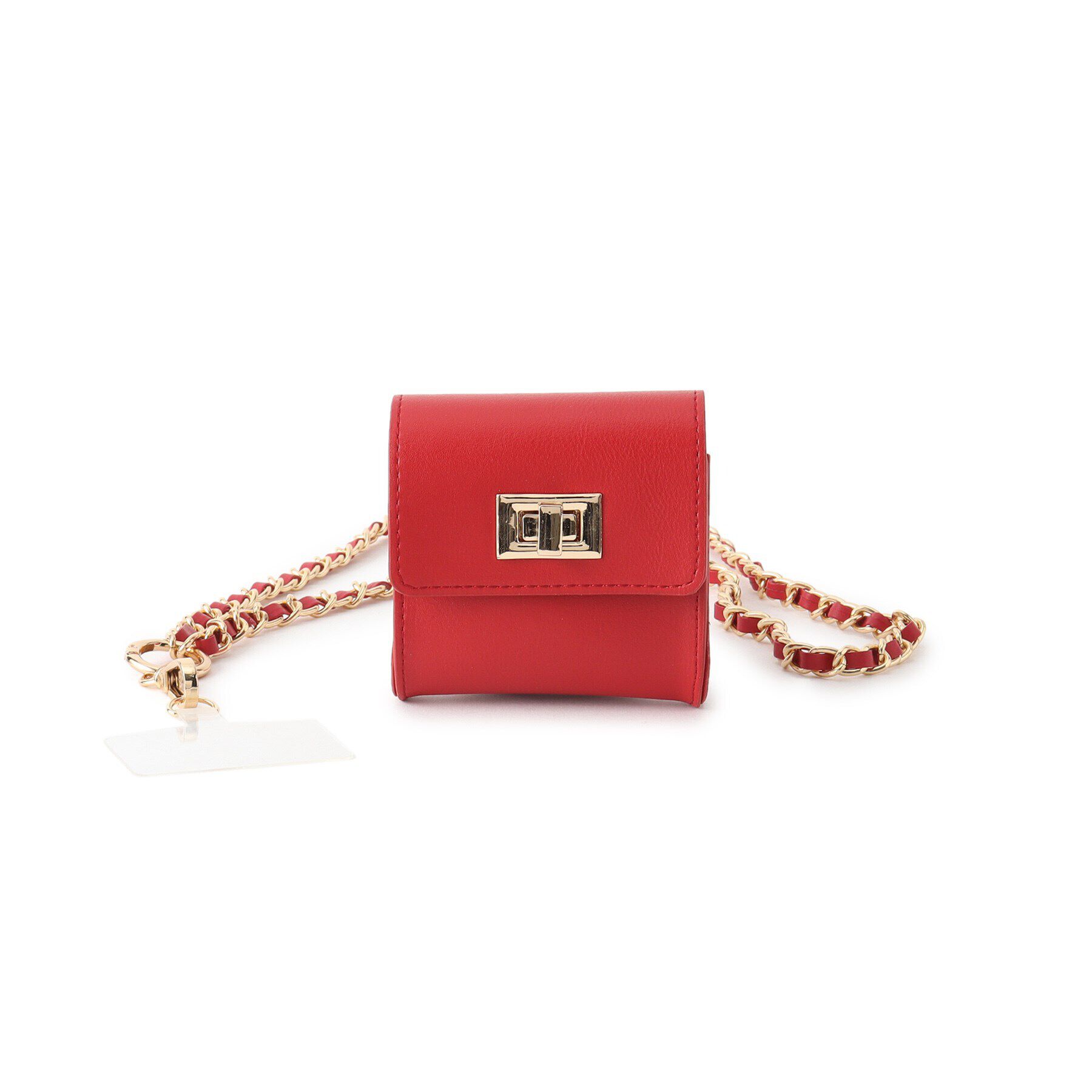 Grandedge「ポーチ付きチェーンスマホショルダー」|ストラップ|