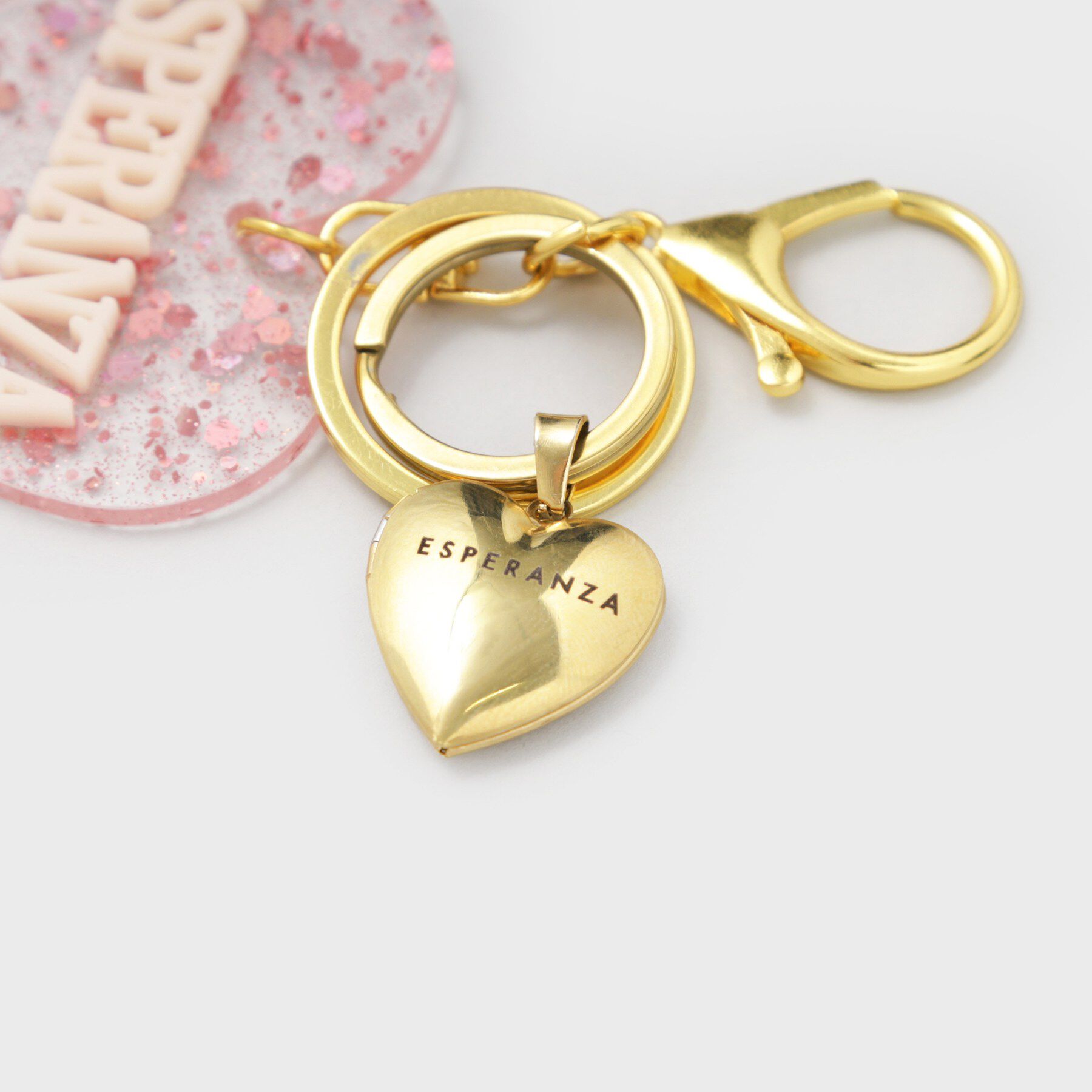 ESPERANZA「ハートチャーム」|キーケース|
