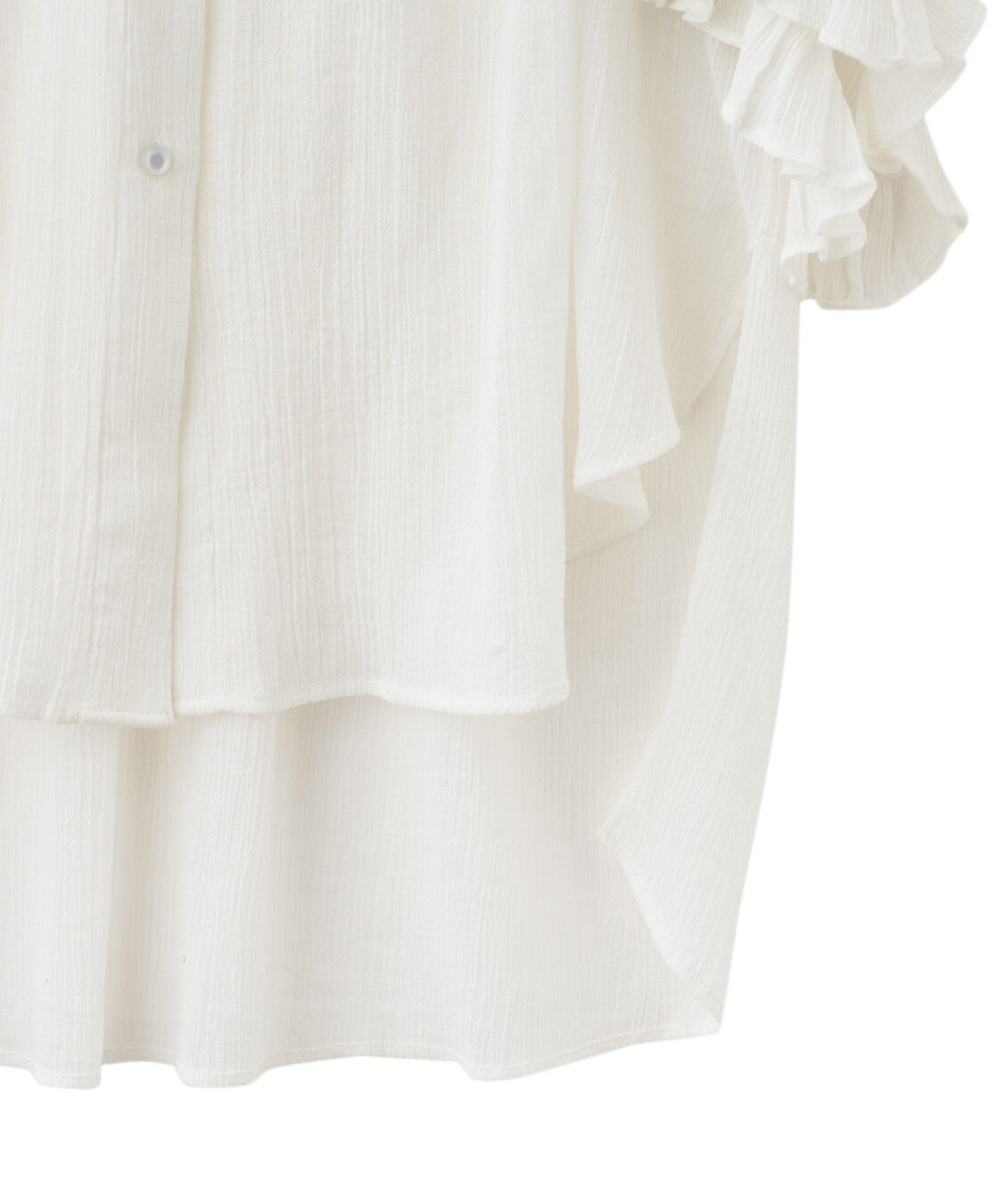 COCO DEAL「エンブロイダリーフリルスリーブブラウス」|シャツ・ブラウス|