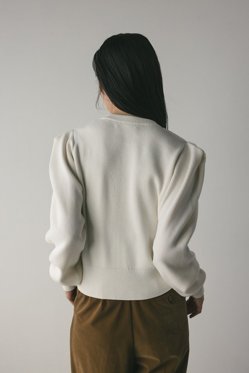 STYLEMIXER「ショルダータックニットカーディガン」|カーディガン|