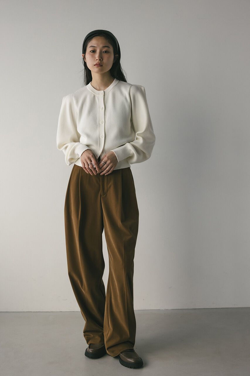 STYLEMIXER「ショルダータックニットカーディガン」|カーディガン|