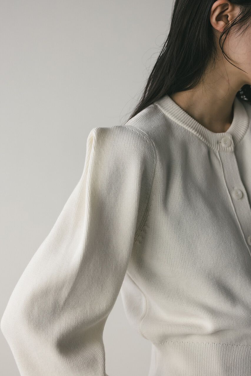 STYLEMIXER「ショルダータックニットカーディガン」|カーディガン|