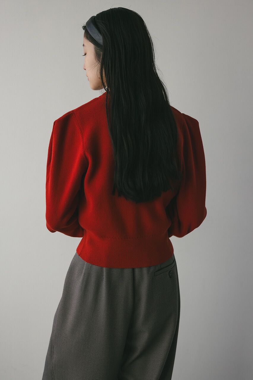 STYLEMIXER「ショルダータックニットカーディガン」|カーディガン|