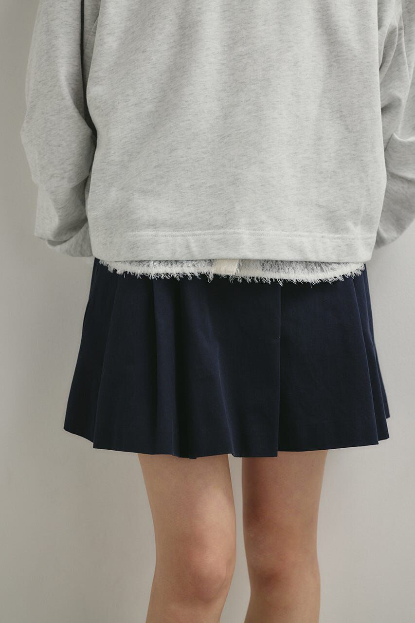 STYLEMIXER「タックワイドミニスカート」|スカート|