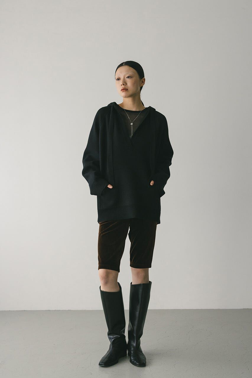 STYLEMIXER「ルーズニットフーディー」|ニット・セーター|