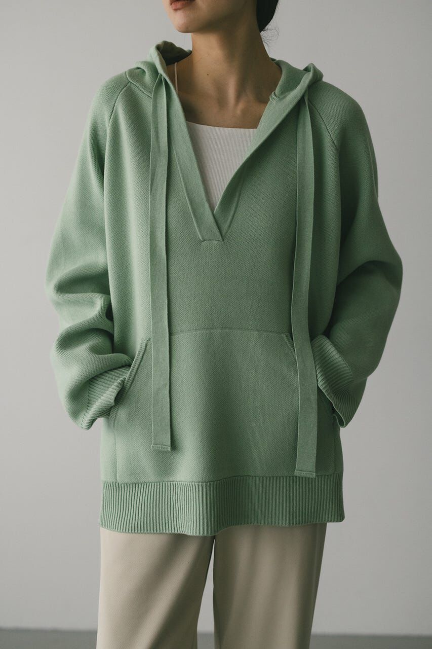 STYLEMIXER「ルーズニットフーディー」|ニット・セーター|