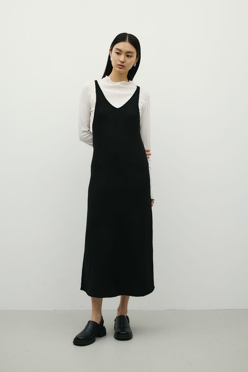 STYLEMIXER「2WAYニットキャミワンピース」|ワンピース|BLK