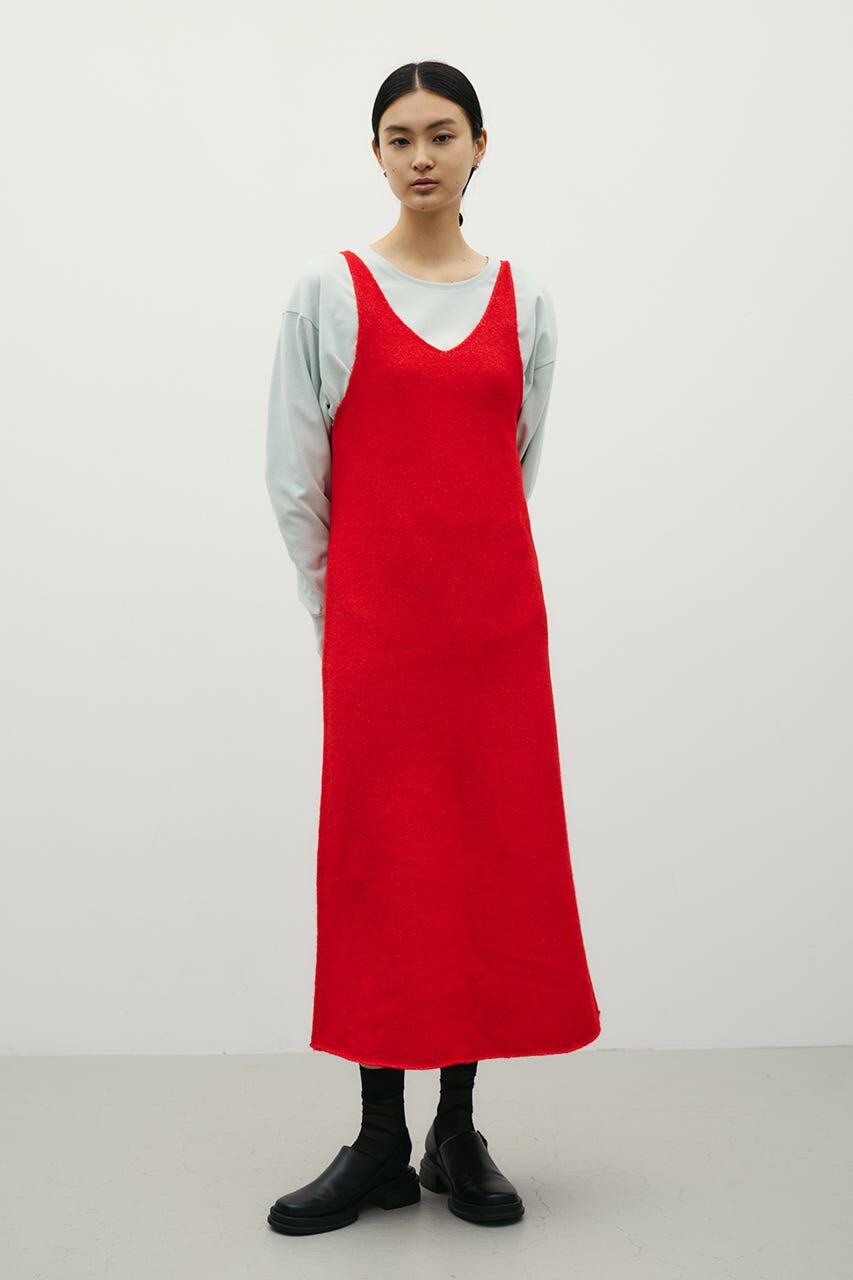 STYLEMIXER「2WAYニットキャミワンピース」|ワンピース|RED