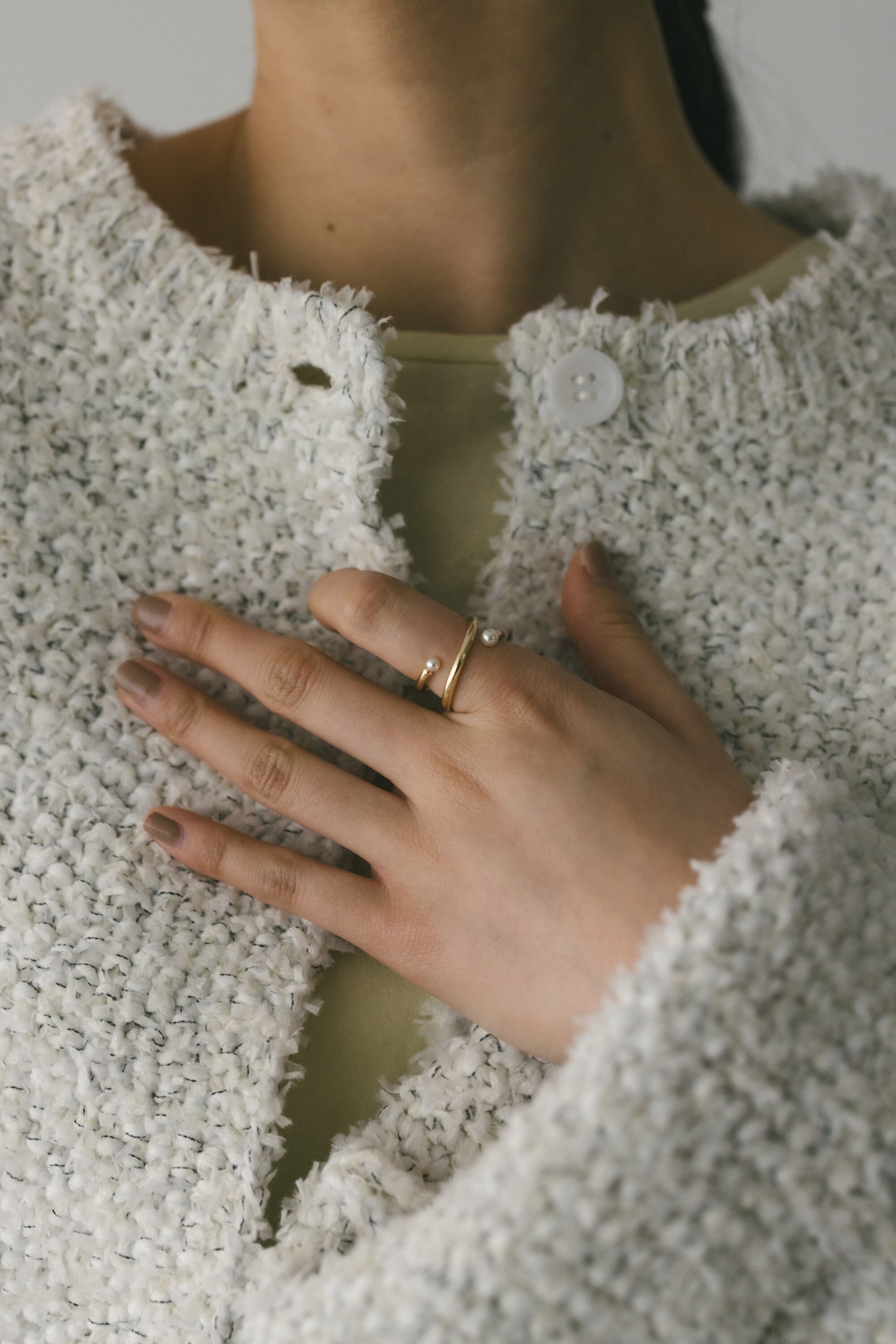 STYLEMIXER「イミテーションパールリング」|リング|