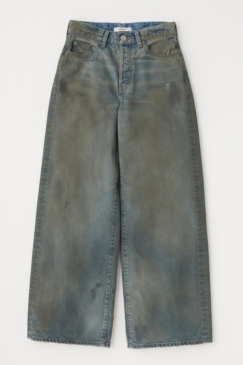 MOUSSY「MIDRISE RUSTER バギーデニム」|デニム|