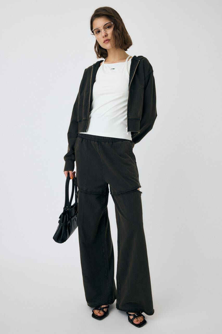 MOUSSY「CUT OUT スウェットパンツ」|その他|