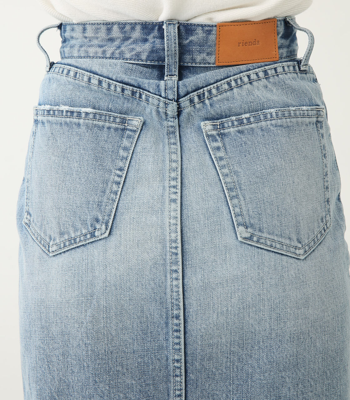  「ケミカルLaceコンビJ／W DENIM SK」|スカート|