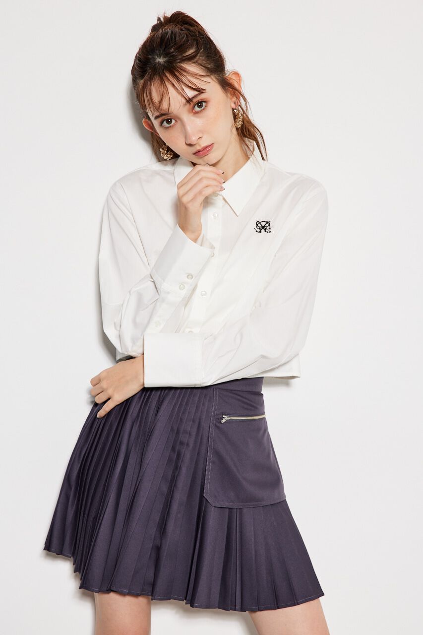 rienda「2WAYフードSH TOP」|シャツ・ブラウス|