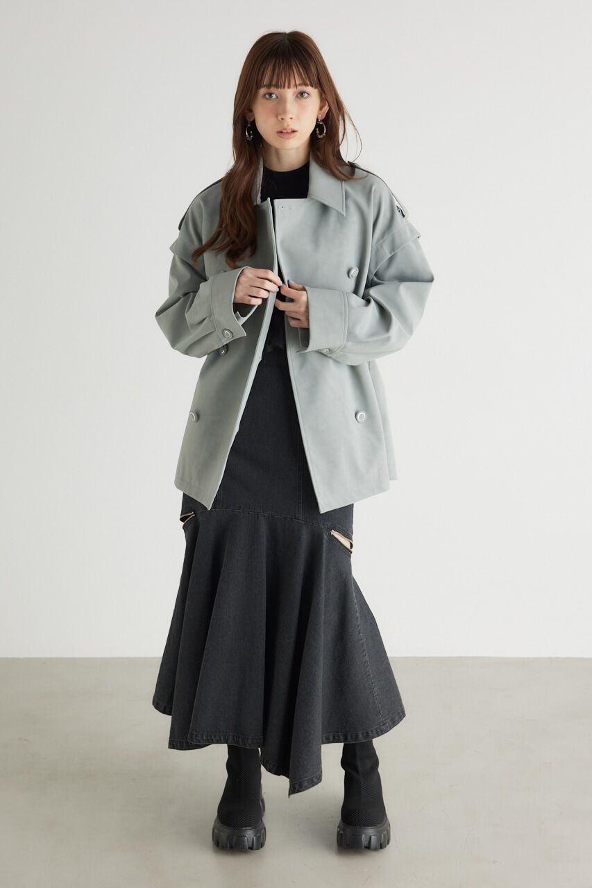 rienda「フェイクレザーオーバー JK」|その他|