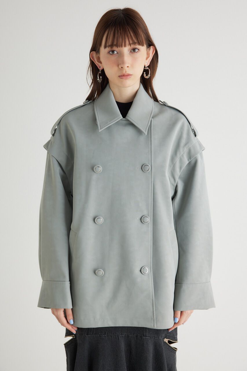 rienda「フェイクレザーオーバー JK」|その他|