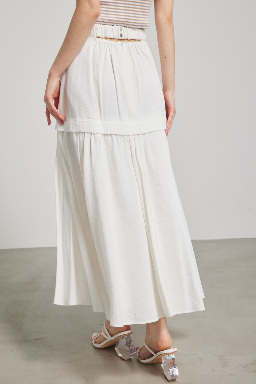 rienda「BackスリットJ/Wフレア SK」|スカート|