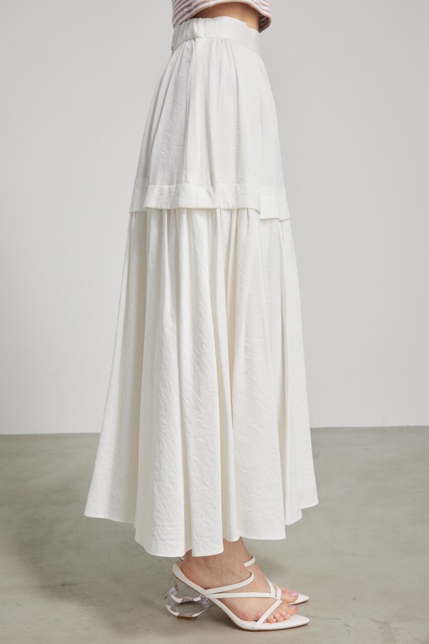 rienda「BackスリットJ/Wフレア SK」|スカート|