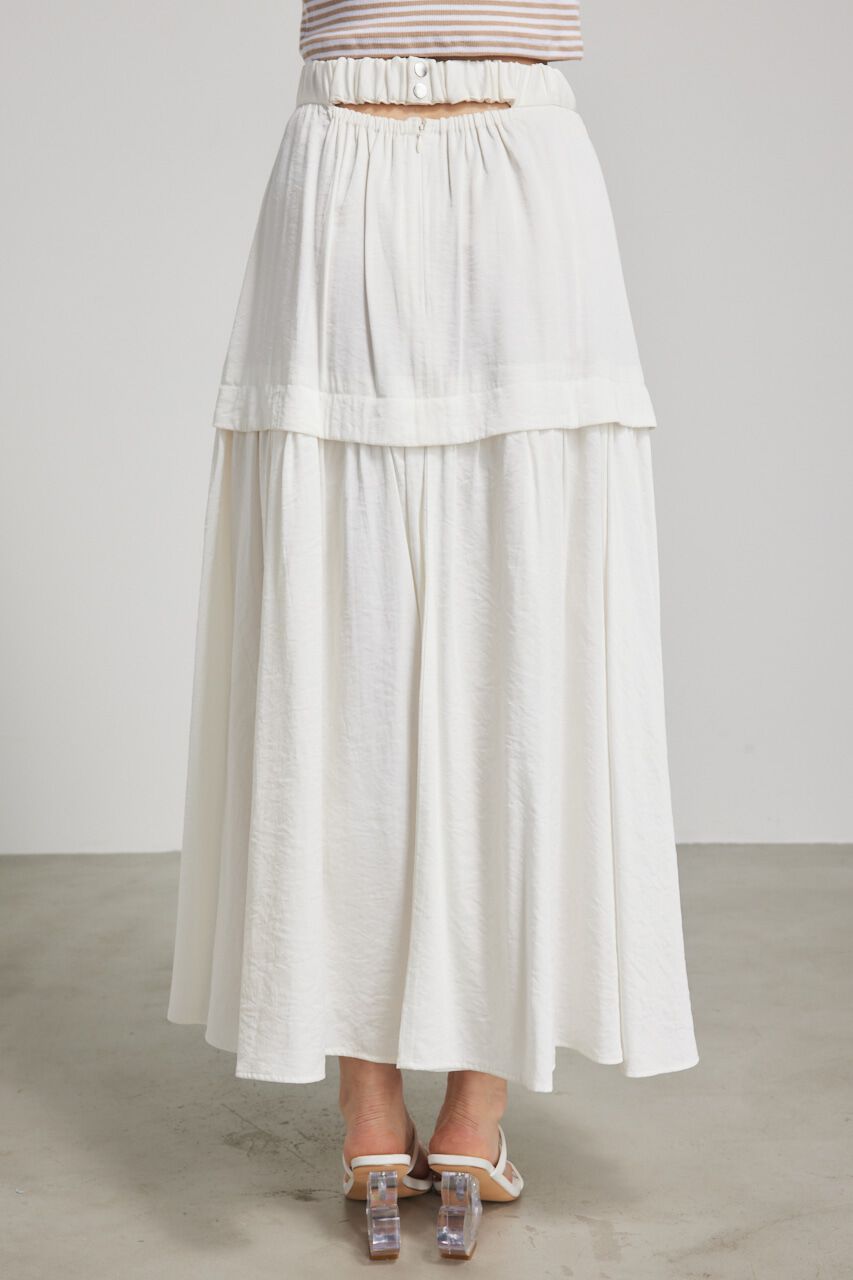 rienda「BackスリットJ/Wフレア SK」|スカート|