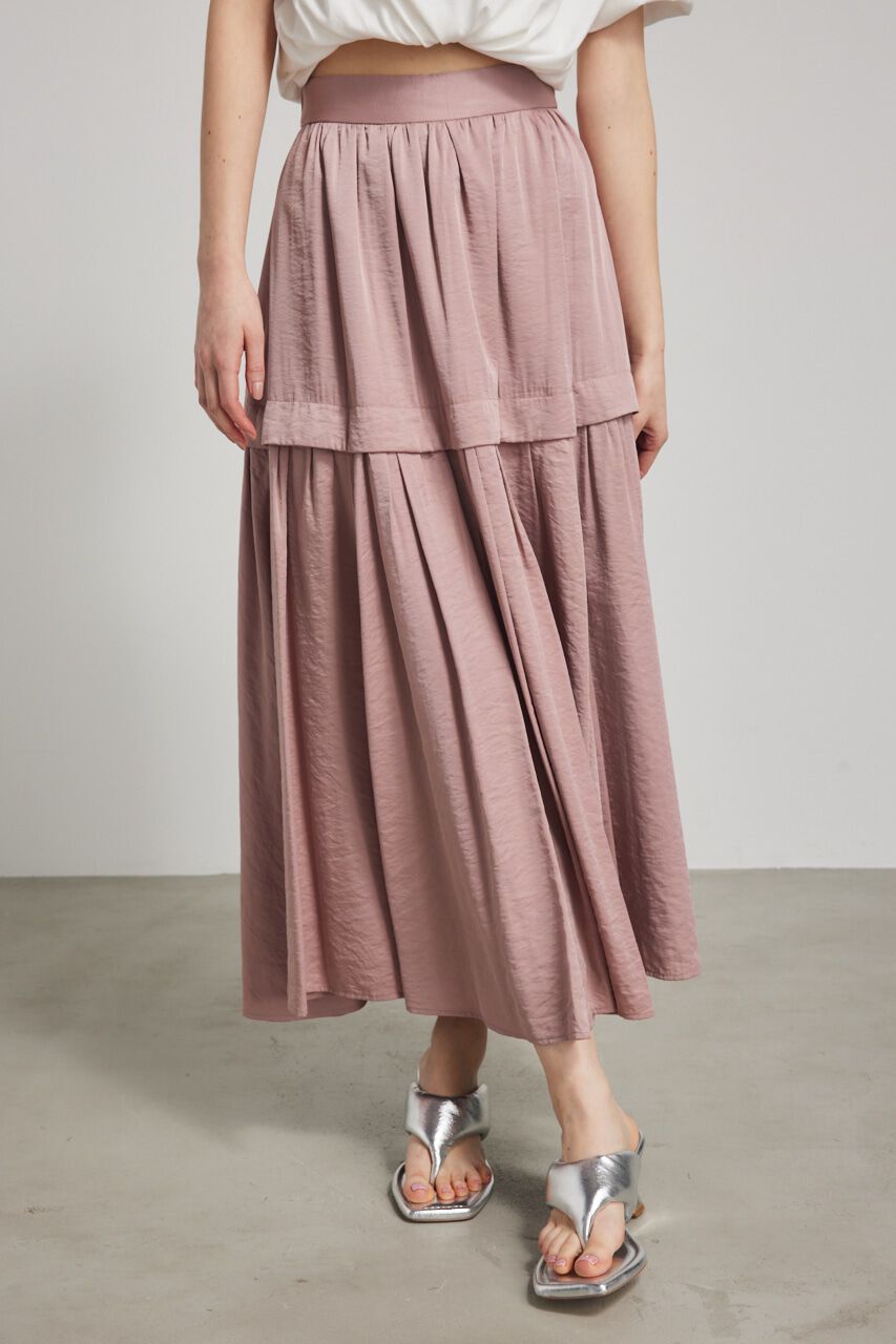 rienda「BackスリットJ/Wフレア SK」|スカート|