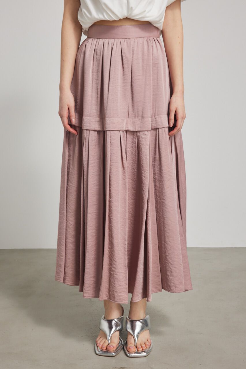 rienda「BackスリットJ/Wフレア SK」|スカート|