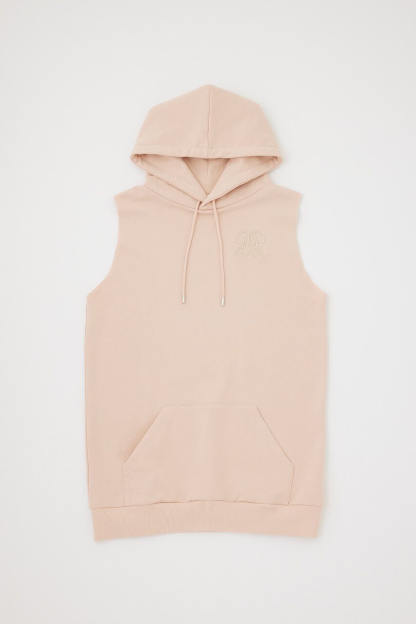 rienda「RモチーフスウェットノースリOP」|ワンピース|