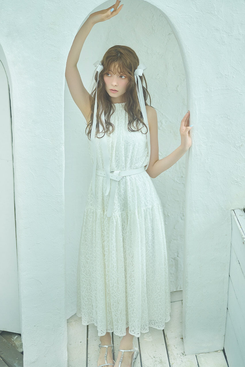 rienda「アメスリレースティアードOP」|ワンピース|WHT