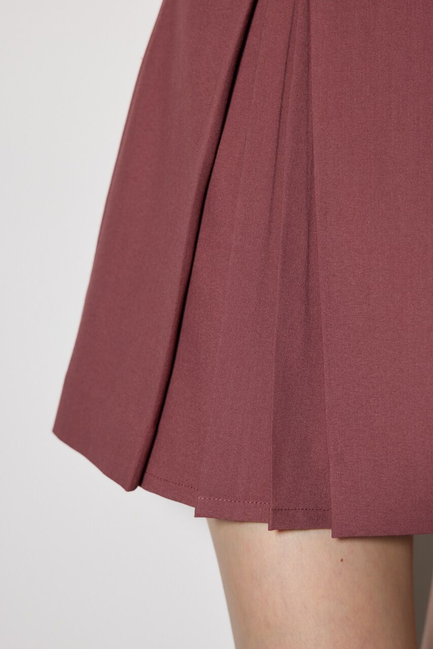 rienda「タックプリーツベルト付きスコショートパンツ」|その他|