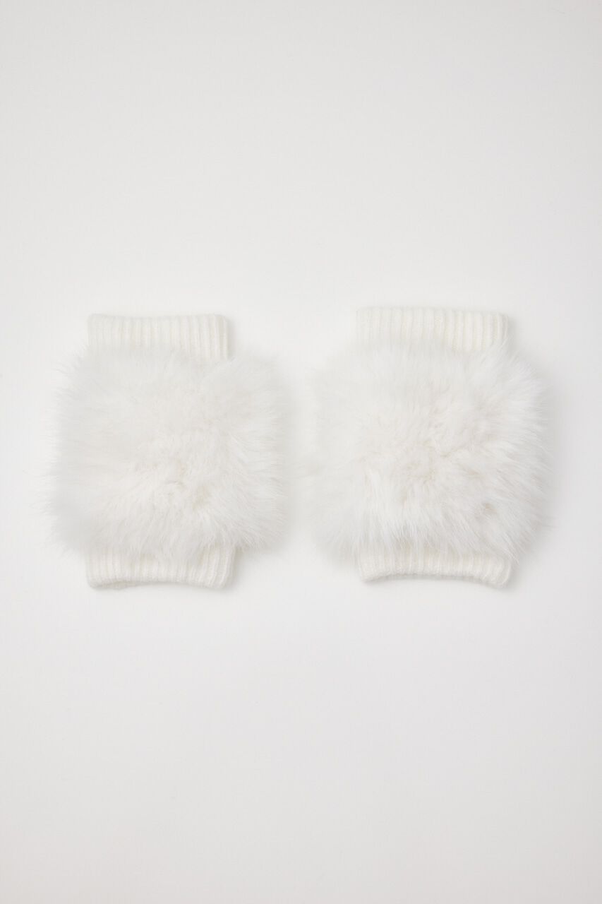 rienda「フェイクファーグローブ」|その他|WHT