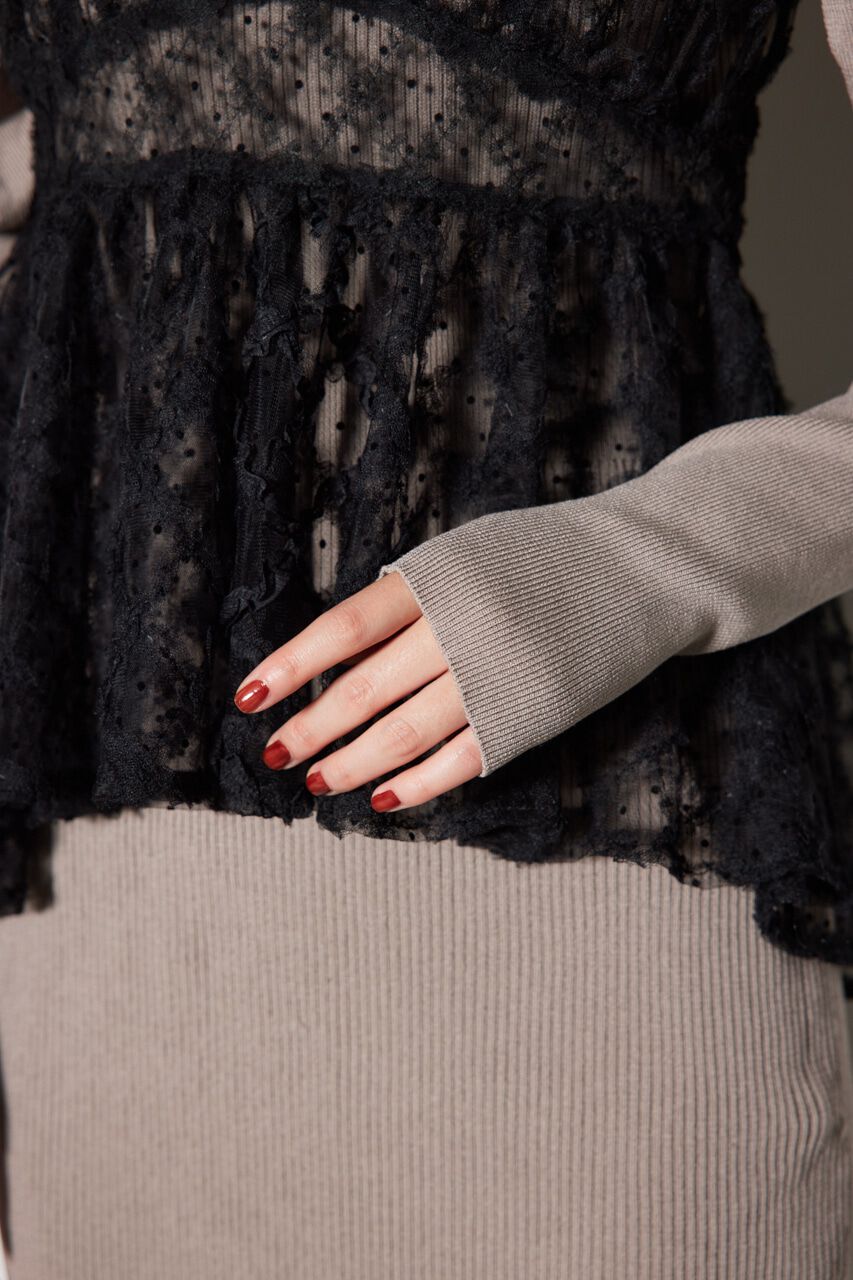 rienda「ビスチェセットニットワンピース」|ワンピース|