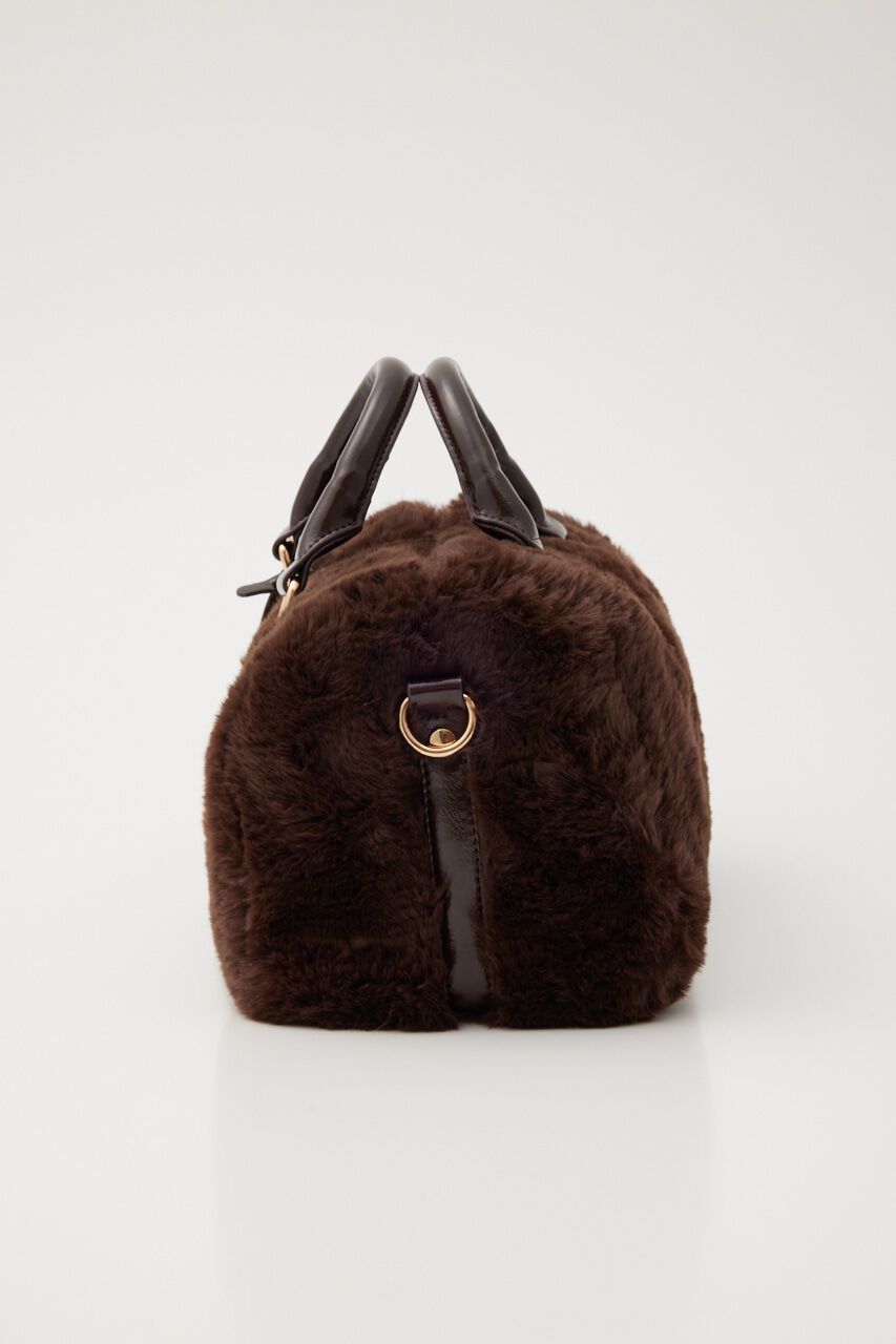 rienda「フェイクファーボストンバッグ」|その他|