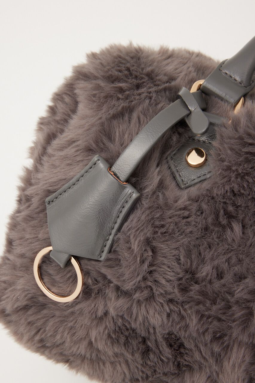 rienda「フェイクファーボストンバッグ」|その他|