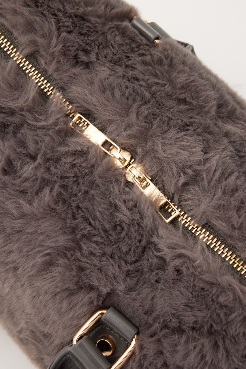 rienda「フェイクファーボストンバッグ」|その他|