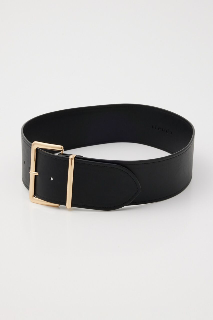 rienda「BIGバックルベルト」|ベルト|